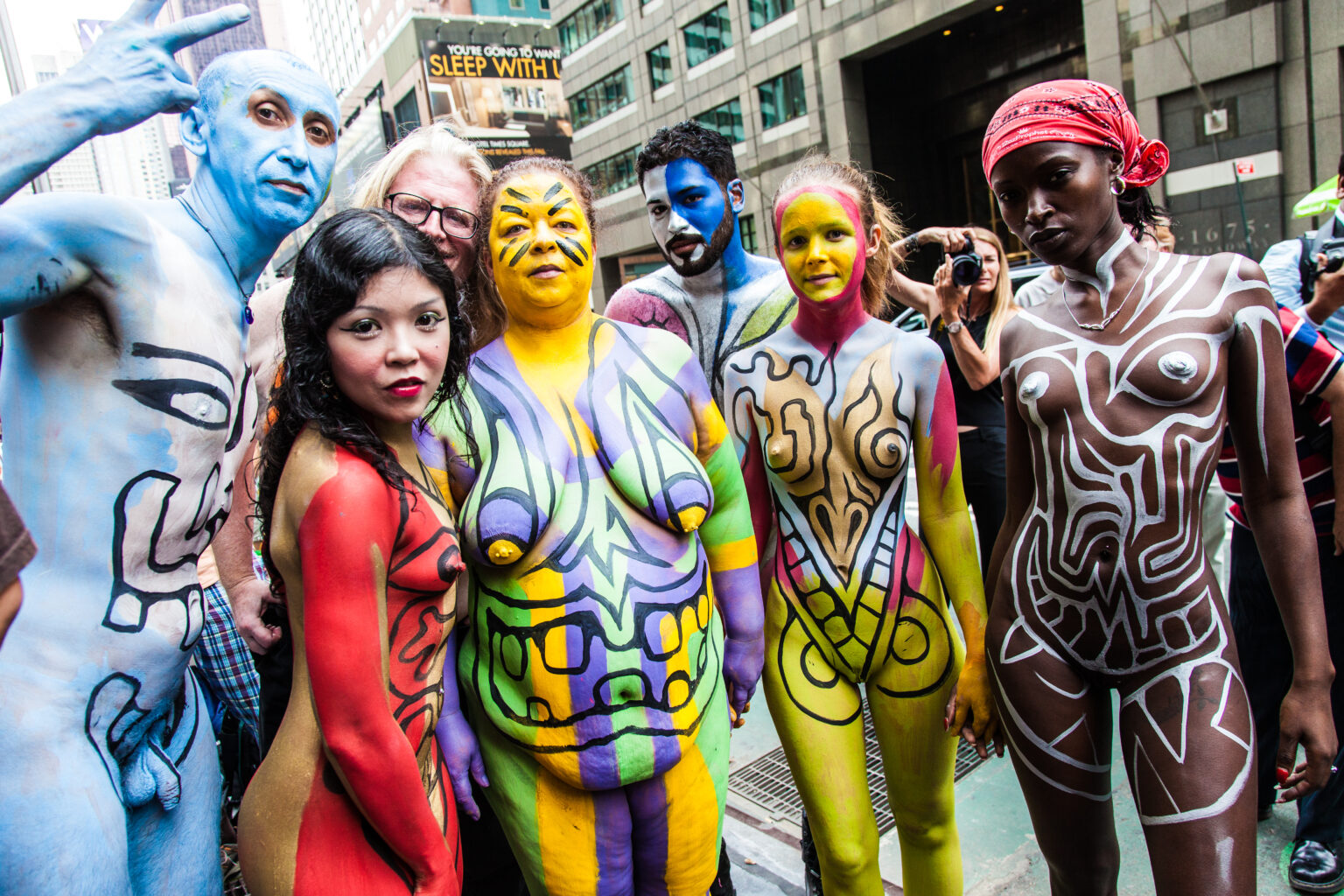 Bodypainting Day Announcement Human Connection Arts